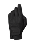 The Original Glove in Black, back of the hand with the Weston tab